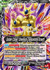 Cool // Golden Cooler, Dimension-Transcending Growth (BT26-120) [Ultimate Advent Prerelease Promos] | Total Play