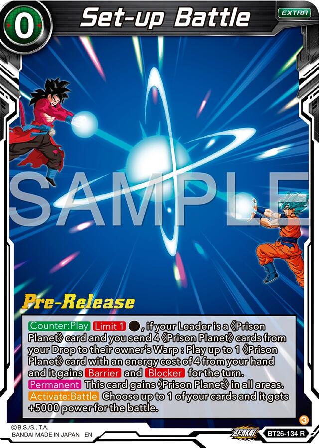 Set-up Battle (BT26-134) [Ultimate Advent Prerelease Promos] | Total Play