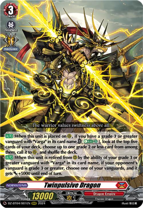 Twinpulsive Dragon (DZ-BT04/001EN) [Destined Showdown] | Total Play