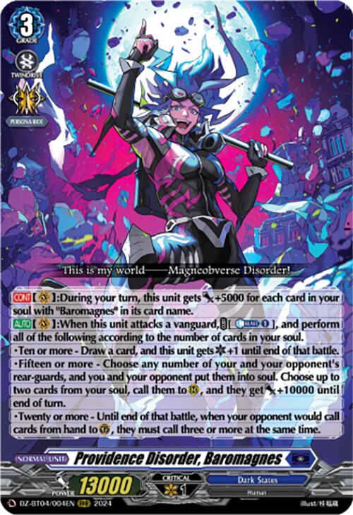 Providence Disorder, Baromagnes (DZ-BT04/004EN) [Destined Showdown] | Total Play