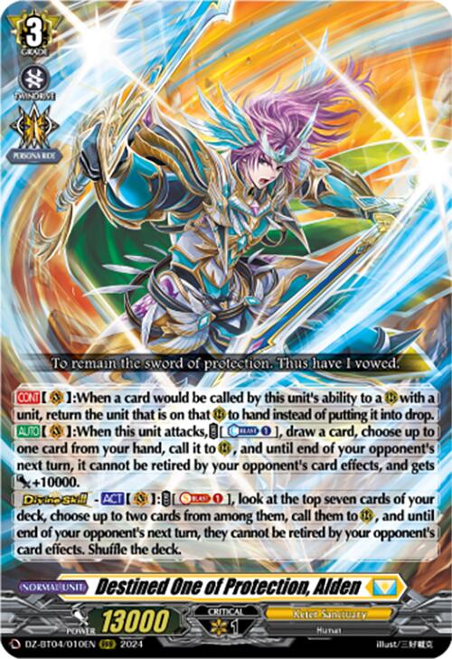 Destined One of Protection, Alden (DZ-BT04/010EN) [Destined Showdown] | Total Play