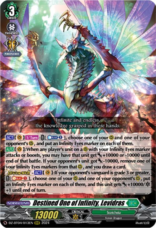 Destined One of Infinity, Levidras (DZ-BT04/013EN) [Destined Showdown] | Total Play