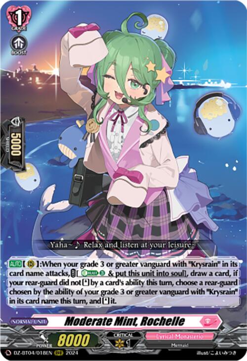 Moderate Mint, Rochelle (DZ-BT04/018EN) [Destined Showdown] | Total Play