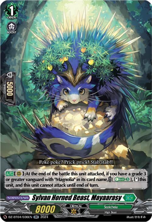 Sylvan Horned Beast, Mayaarasy (DZ-BT04/036EN) [Destined Showdown] | Total Play