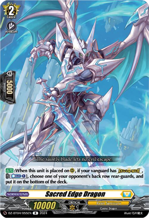 Sacred Edge Dragon (DZ-BT04/055EN) [Destined Showdown] | Total Play