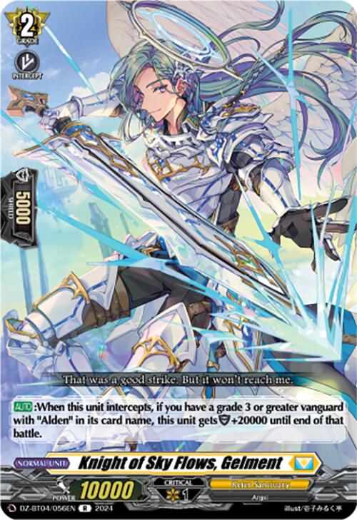 Knight of Sky Flows, Gelment (DZ-BT04/056EN) [Destined Showdown] | Total Play