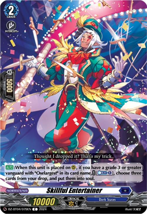 Skillful Entertainer (DZ-BT04/079EN) [Destined Showdown] | Total Play