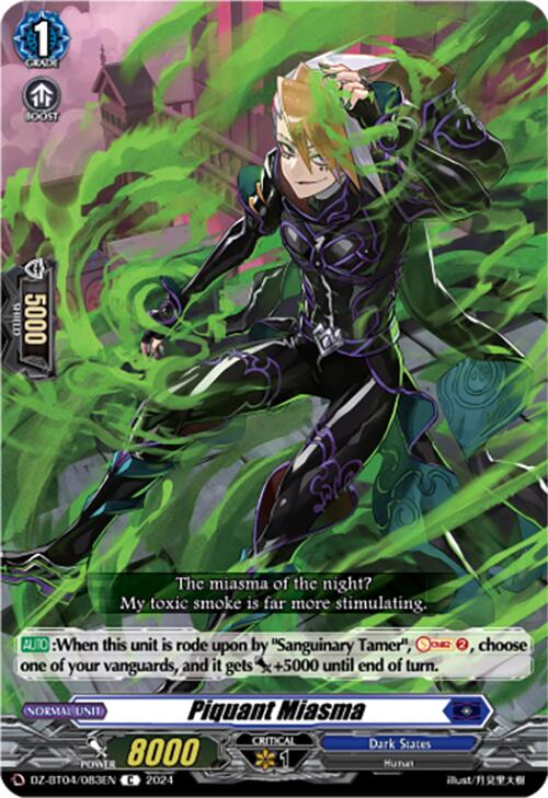Piquant Miasma (DZ-BT04/083EN) [Destined Showdown] | Total Play