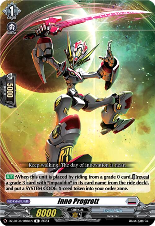 Inno Progrett (DZ-BT04/088EN) [Destined Showdown] | Total Play