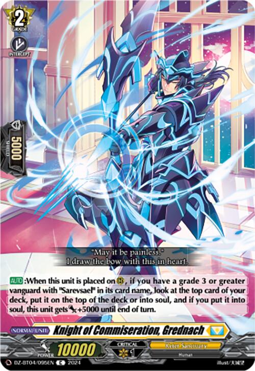 Knight of Commiseration, Grednach (DZ-BT04/095EN) [Destined Showdown] | Total Play