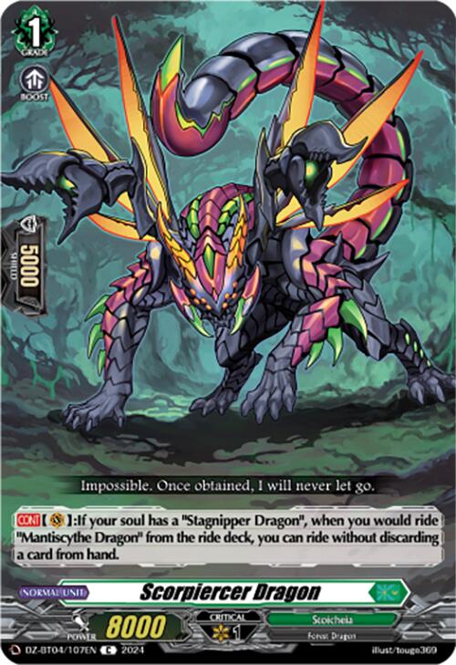 Scorpiercer Dragon (DZ-BT04/107EN) [Destined Showdown] | Total Play