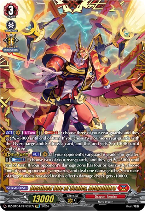 Destined One of Scales, Aelquilibra (DZ-BT04/FFR02EN) [Destined Showdown] | Total Play