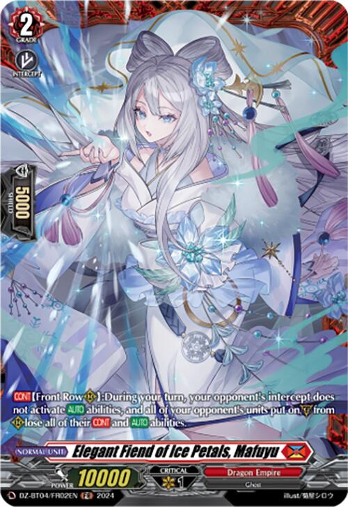 Elegant Fiend of Ice Petals, Mafuyu (DZ-BT04/FR02EN) [Destined Showdown] | Total Play
