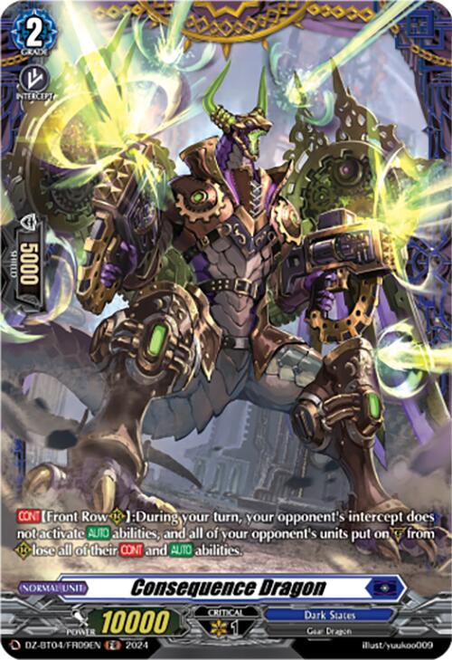 Consequence Dragon (DZ-BT04/FR09EN) [Destined Showdown] | Total Play