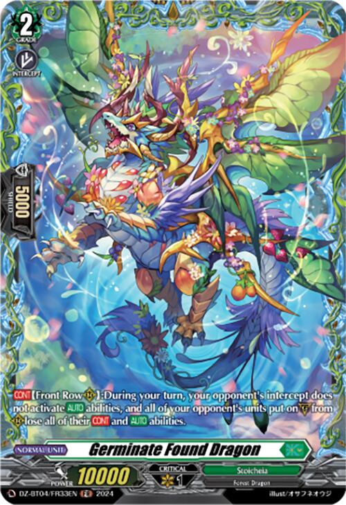 Germinate Found Dragon (DZ-BT04/FR33EN) [Destined Showdown] | Total Play