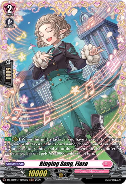 Ringing Song, Fiora (DZ-BT04/FR46EN) [Destined Showdown] | Total Play