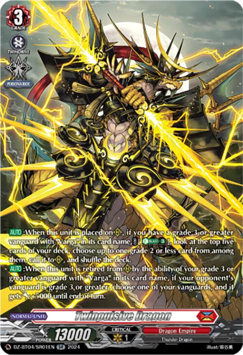 Twinpulsive Dragon (DZ-BT04/SR01EN) [Destined Showdown] | Total Play