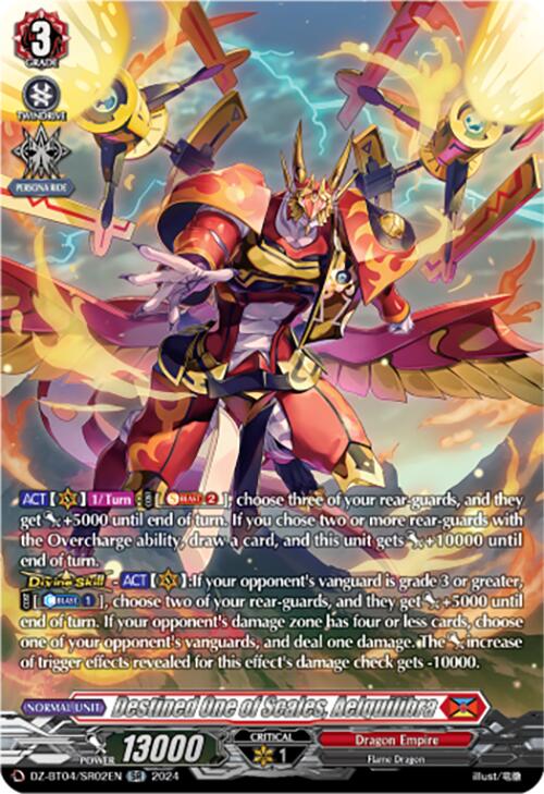 Destined One of Scales, Aelquilibra (DZ-BT04/SR02EN) [Destined Showdown] | Total Play