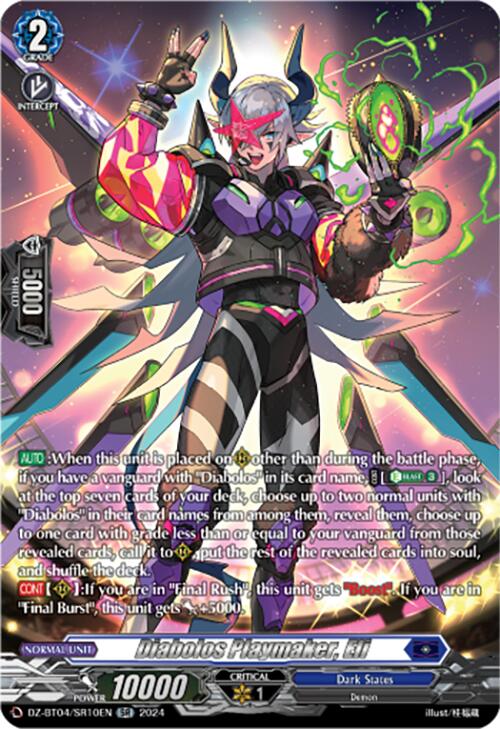 Diabolos Playmaker, Eli (DZ-BT04/SR10EN) [Destined Showdown] | Total Play