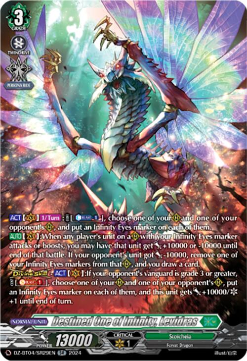 Destined One of Infinity, Levidras (DZ-BT04/SR29EN) [Destined Showdown] | Total Play