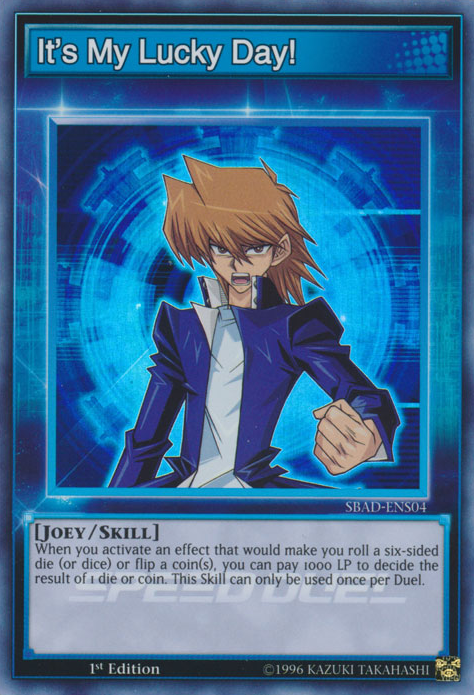 It's My Lucky Day! [SBAD-ENS04] Super Rare | Total Play