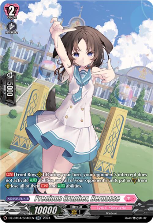 Precious Grapher, Bernasse (DZ-BT04/SR40EN) [Destined Showdown] | Total Play