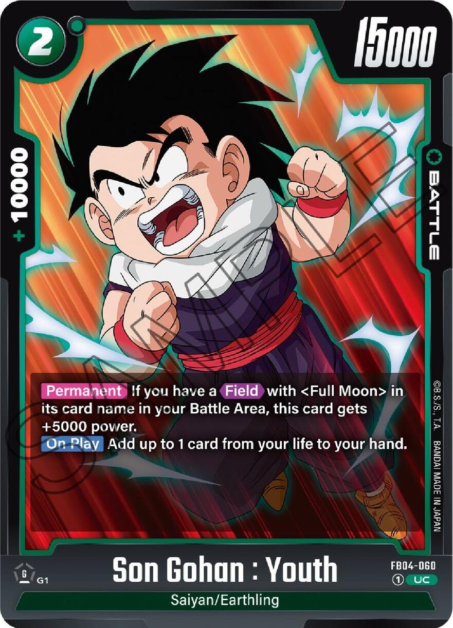 Son Gohan : Youth [Ultra Limit] | Total Play