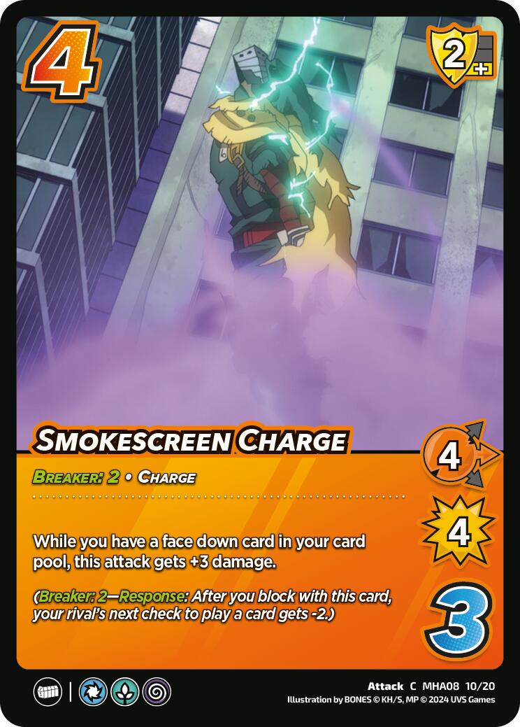 Smokescreen Charge [Challenger Series: My Hero Academia - Dark Hero Arc] | Total Play