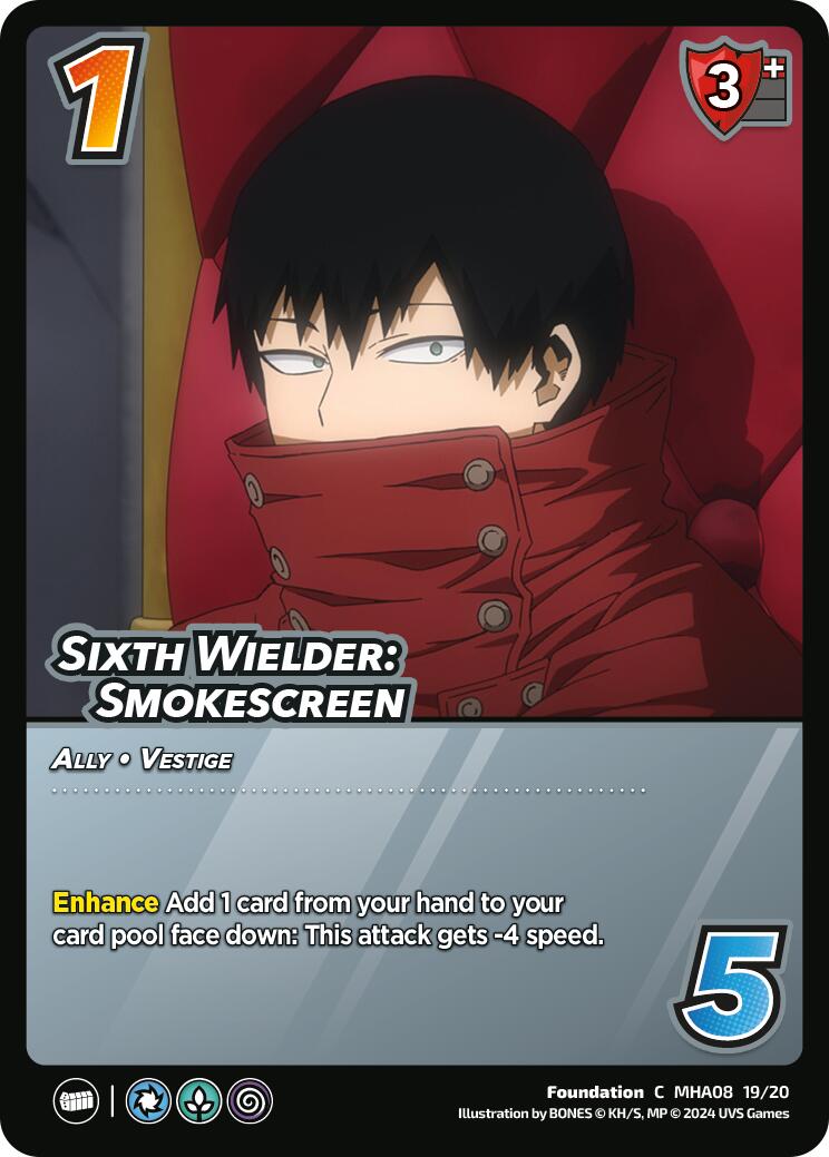 Sixth Wielder: Smokescreen [Challenger Series: My Hero Academia - Dark Hero Arc] | Total Play