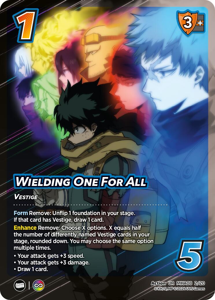 Wielding One For All [Challenger Series: My Hero Academia - Dark Hero Arc] | Total Play