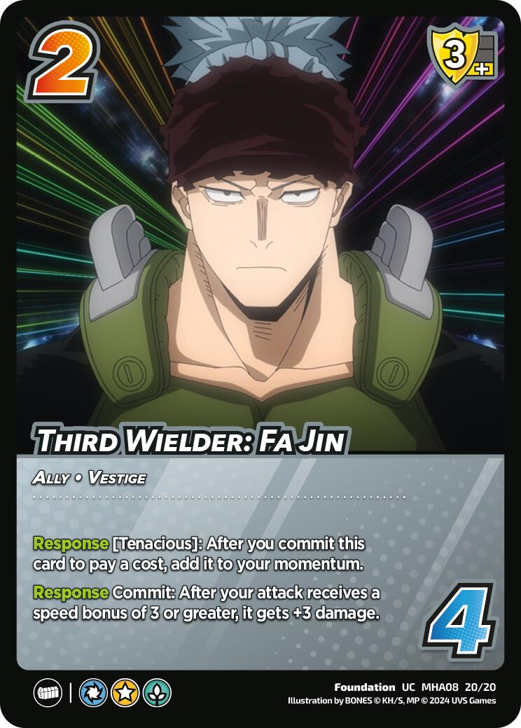 Third Wielder: Fa Jin [Challenger Series: My Hero Academia - Dark Hero Arc] | Total Play