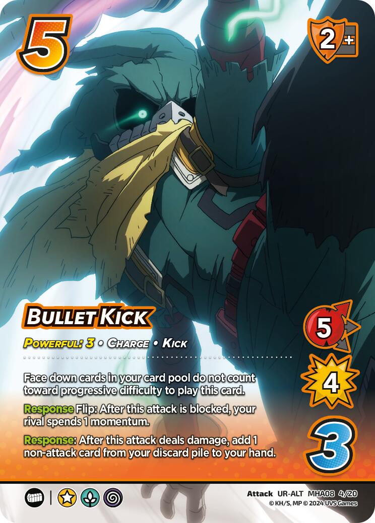 Bullet Kick (Alternate Art) [Challenger Series: My Hero Academia - Dark Hero Arc] | Total Play