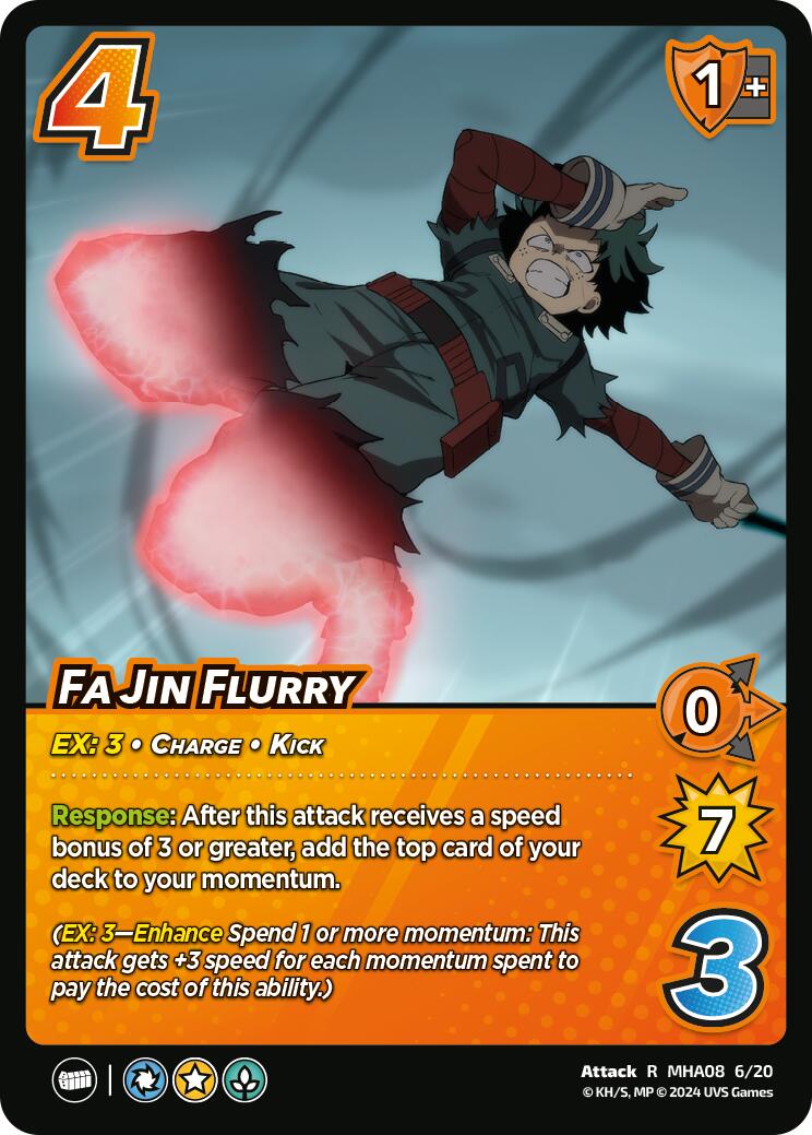 Fa Jin Flurry [Challenger Series: My Hero Academia - Dark Hero Arc] | Total Play