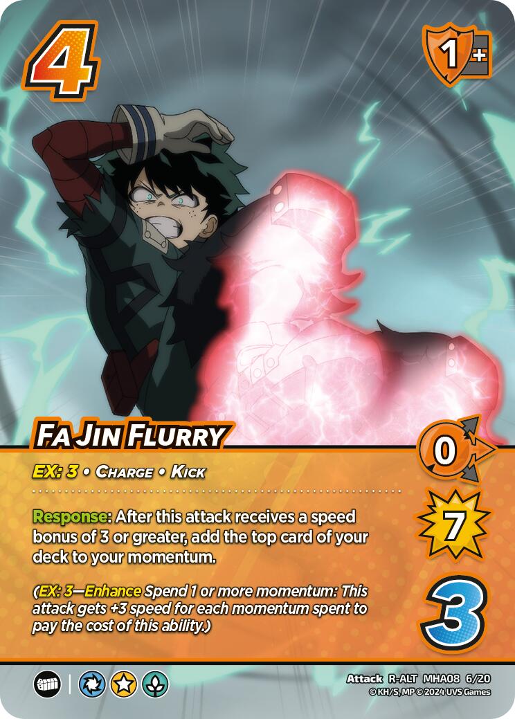 Fa Jin Flurry (Alternate Art) [Challenger Series: My Hero Academia - Dark Hero Arc] | Total Play