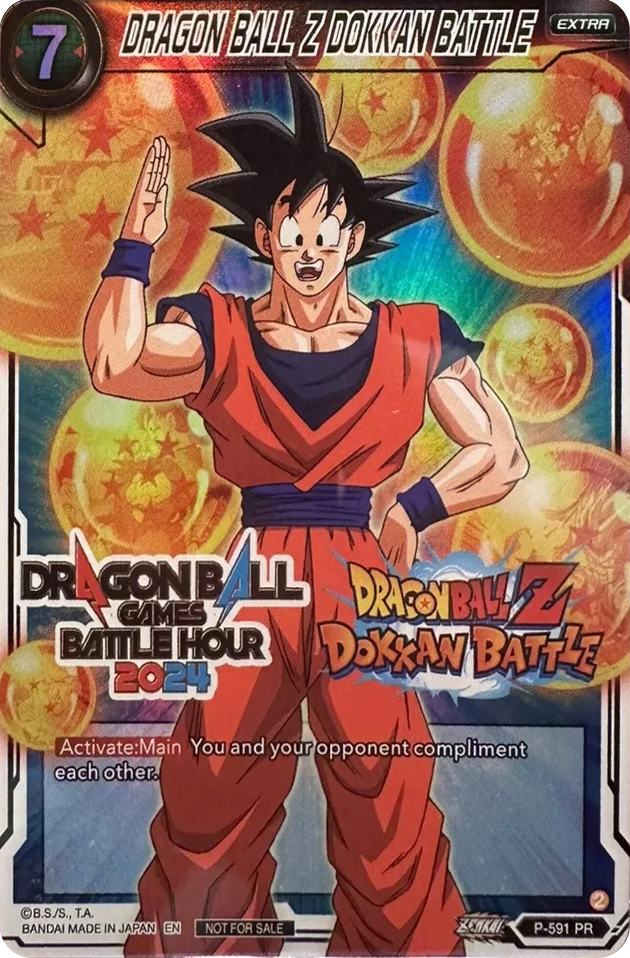 DRAGON BALL Z DOKKAN BATTLE (Dragon Ball Games Battle Hour 2024 Promo Card Set) (P-591) [Promotion Cards] | Total Play