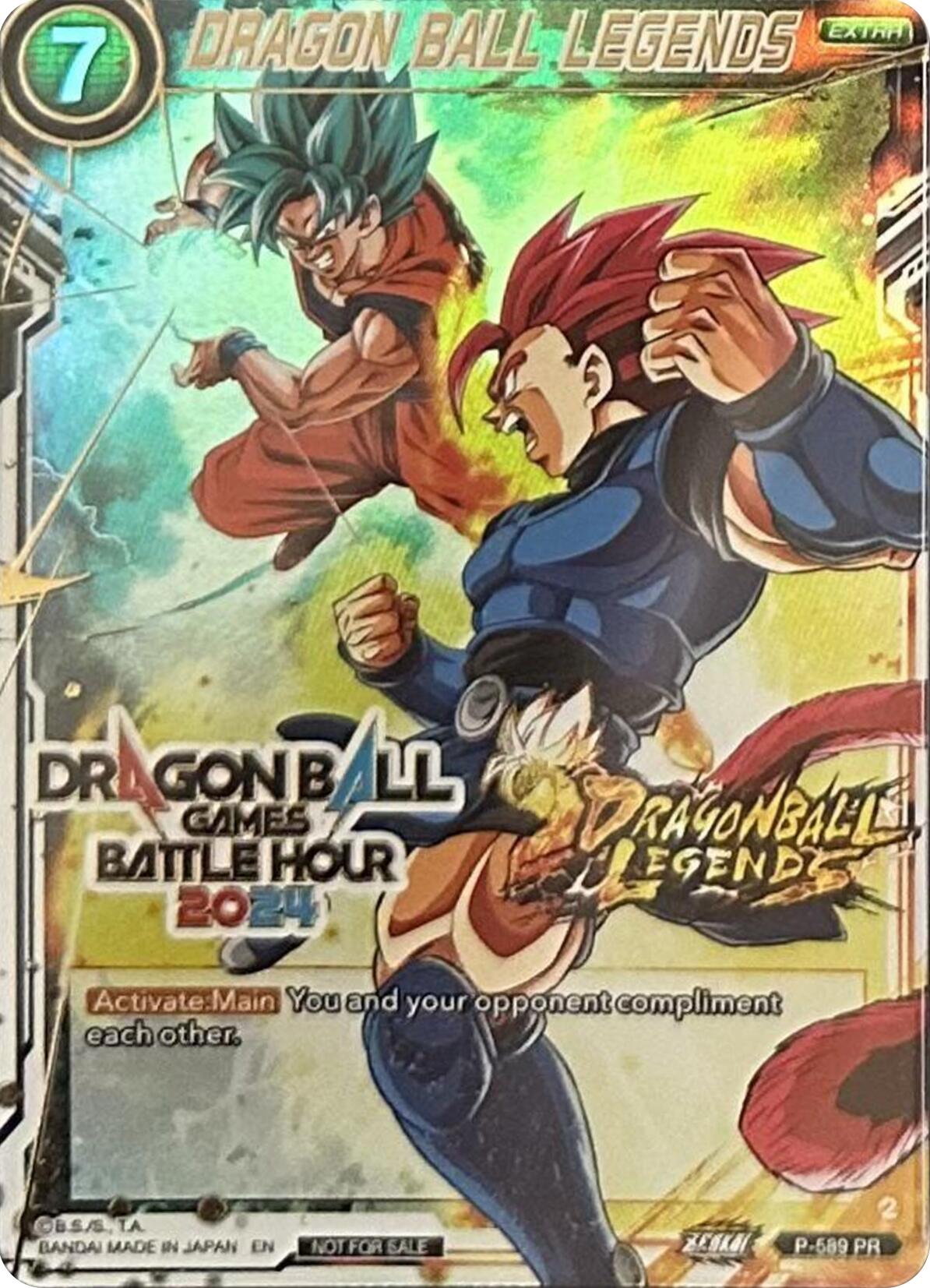 DRAGON BALL LEGENDS (Dragon Ball Games Battle Hour 2024 Promo Card Set) (P-589) [Promotion Cards] | Total Play