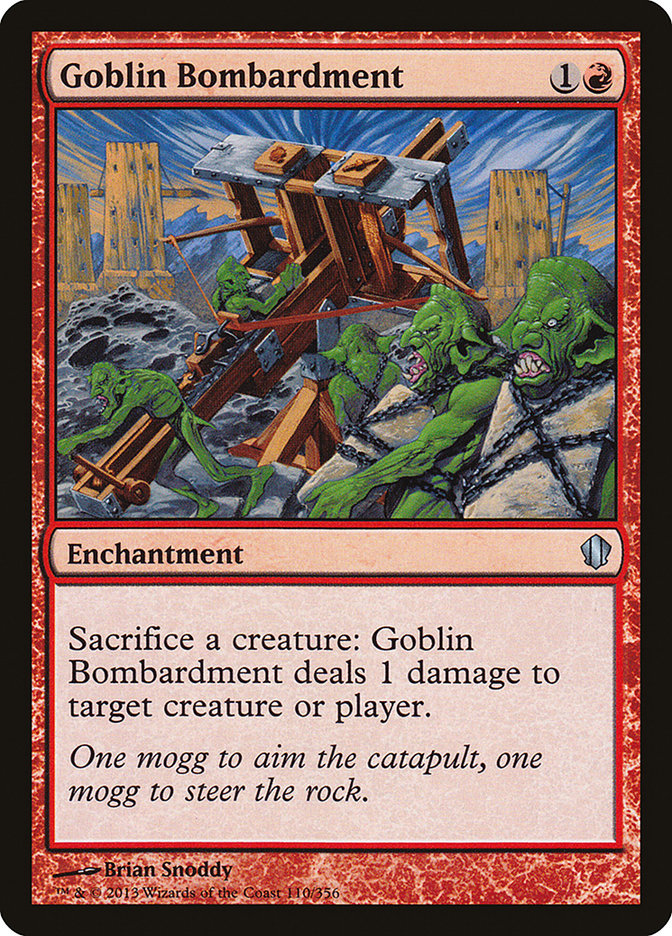 Goblin Bombardment [Commander 2013] | Total Play