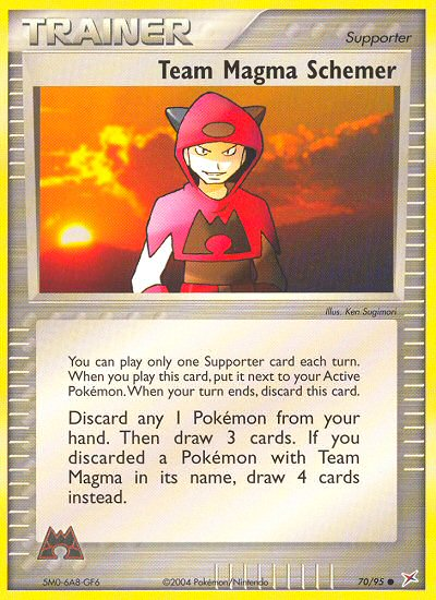 Team Magma Schemer (70/95) [EX: Team Magma vs Team Aqua] | Total Play