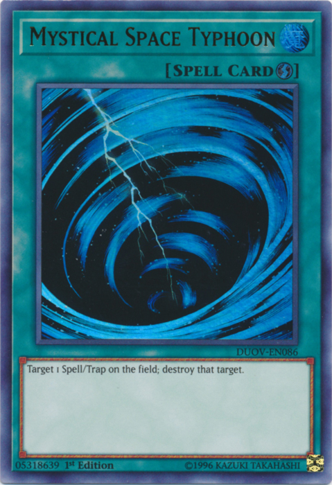 Mystical Space Typhoon [DUOV-EN086] Ultra Rare | Total Play
