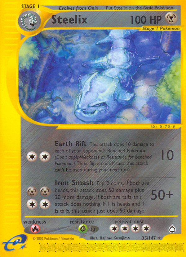 Steelix (35/147) [Aquapolis] | Total Play
