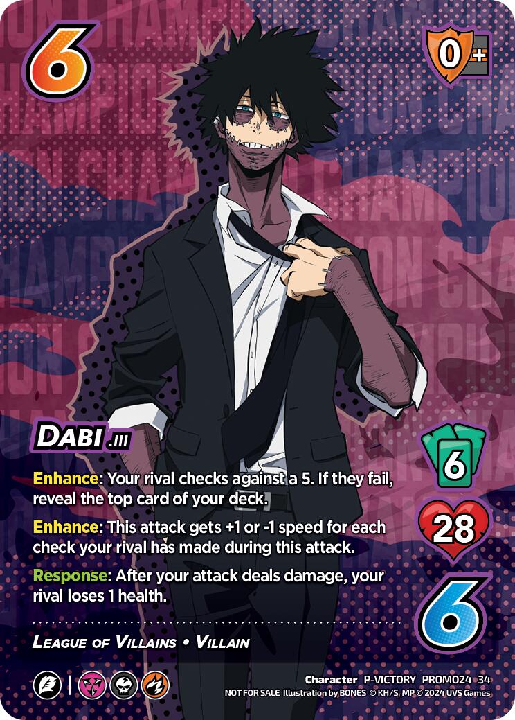 Dabi (2024 Regionals Season 2) (Victory) [Miscellaneous Promos] | Total Play