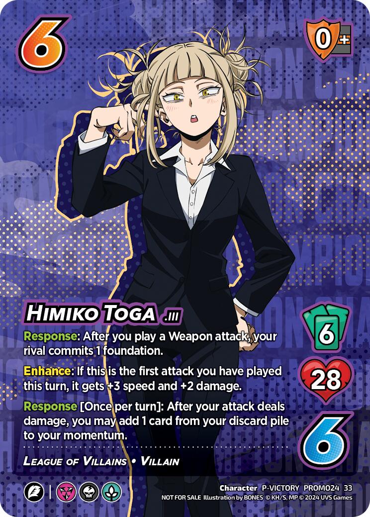 Himiko Toga (2024 Regionals Season 2) (Victory) [Miscellaneous Promos] | Total Play