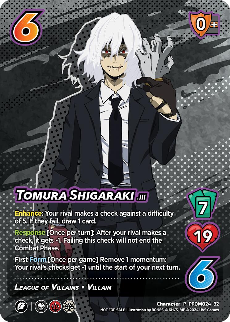 Tomura Shigaraki (2024 Regionals Season 2) [Miscellaneous Promos] | Total Play