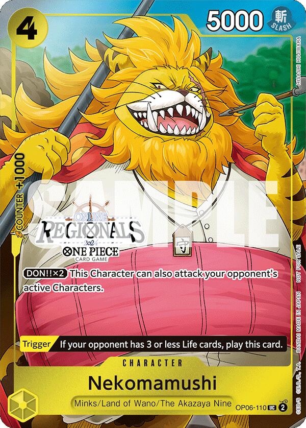 Nekomamushi (Online Regional 2024 Vol. 3) [One Piece Promotion Cards] | Total Play