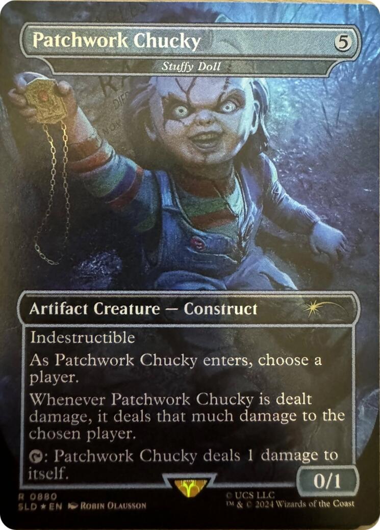 Patchwork Chucky - Stuffy Doll [Secret Lair Drop Series] | Total Play