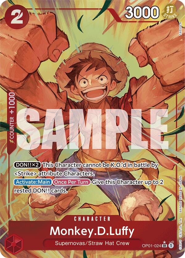 Monkey.D.Luffy (Alternate Art) [Extra Booster: Memorial Collection] | Total Play