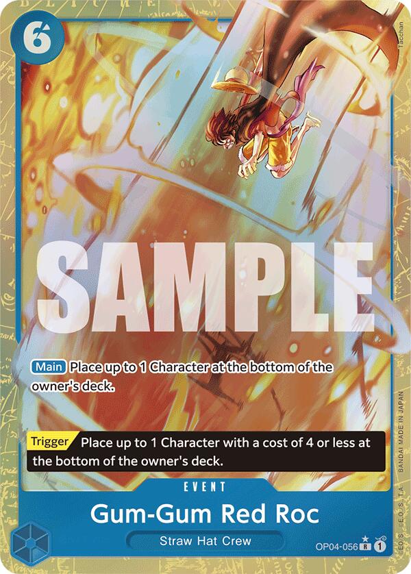 Gum-Gum Red Roc (Alternate Art) [Premium Booster -The Best-] | Total Play