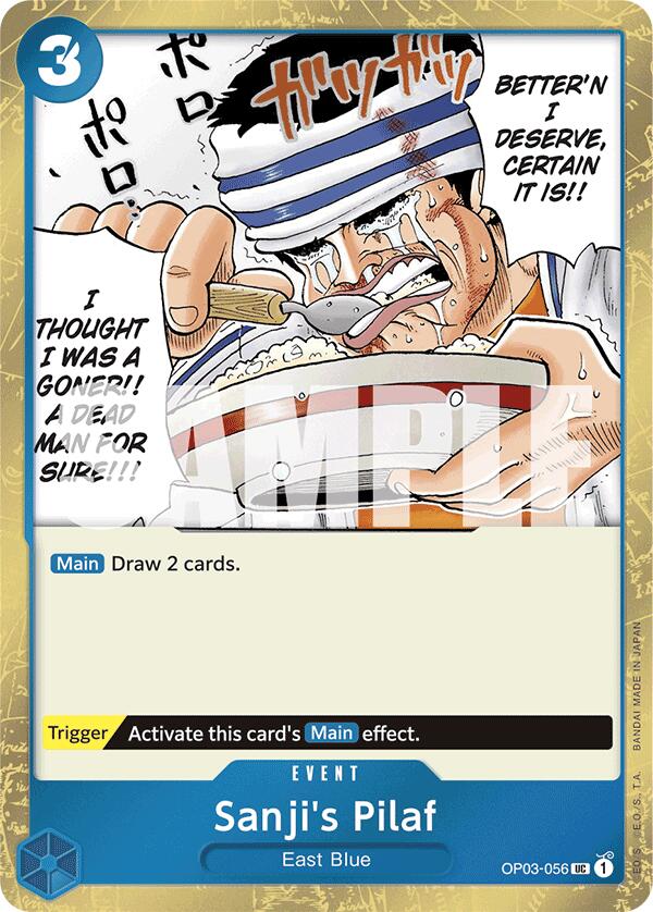 Sanji's Pilaf (Alternate Art)(Jolly Roger Foil) [Premium Booster -The Best-] | Total Play