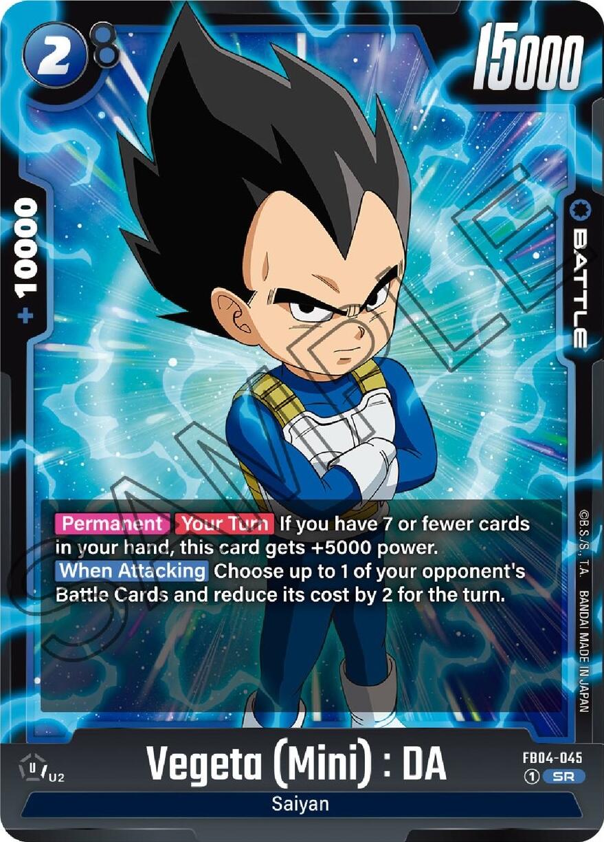 Vegeta (Mini) : DA [Ultra Limit] | Total Play