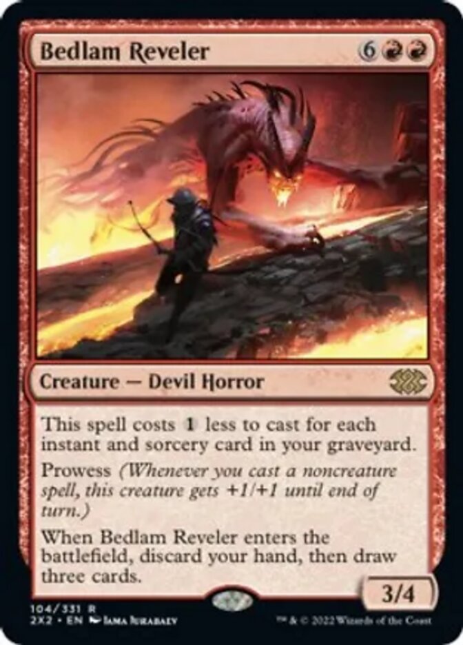 Bedlam Reveler [Double Masters 2022] | Total Play